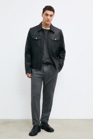 куртка из натуральной кожи фотография