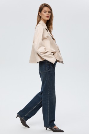 куртка из натуральной кожи - женские куртки снежная королева 