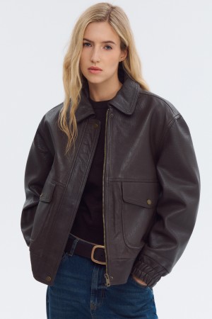 куртка из натуральной кожи - женские куртки российские 