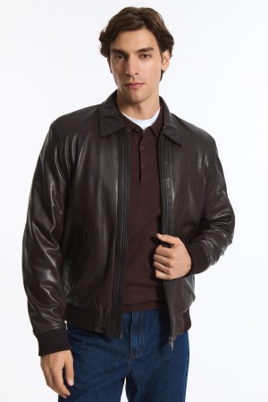 куртка из натуральной кожи - мужская одежда, обувь и аксессуары российская 