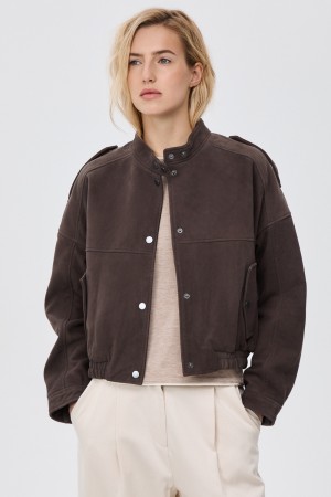 куртка из натуральной кожи фотография