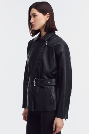 куртка из натуральной кожи - верхняя одежда снежная королева 