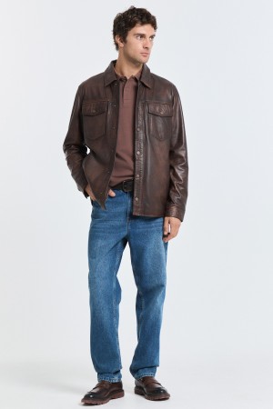 куртка из натуральной кожи - мужская верхняя одежда российская 