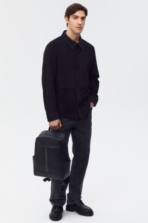 куртка из натуральной замши - мужские куртки и пуховики