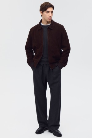 куртка из натуральной замши - куртки и пуховики