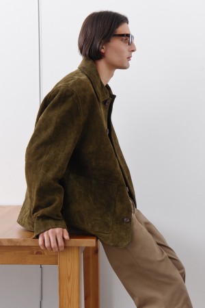 куртка из натуральной замши - мужские куртки снежная королева 