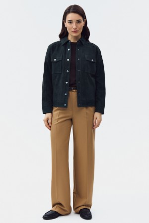 куртка из натуральной замши фотография