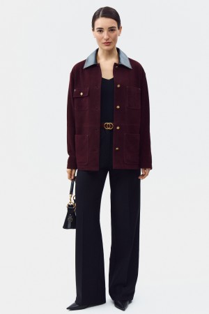 куртка из натуральной замши фотография