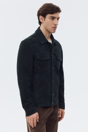 куртка из натуральной замши - мужские куртки и пуховики снежная королева 