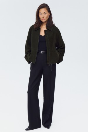 куртка из натуральной замши фотография