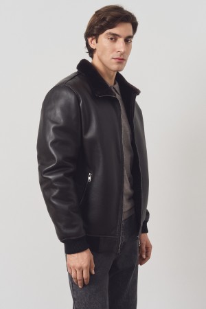 куртка из овчины - мужские куртки снежная королева 