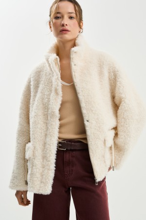 куртка из шерсти - женские куртки снежная королева 