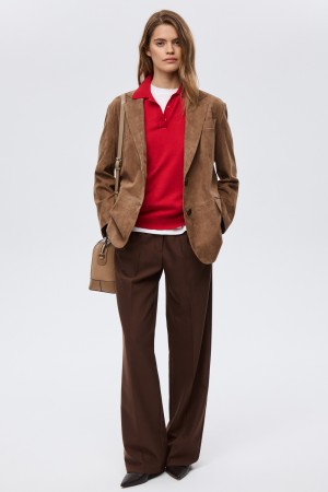 куртка-пиджак из натуральной замши - женские куртки снежная королева 