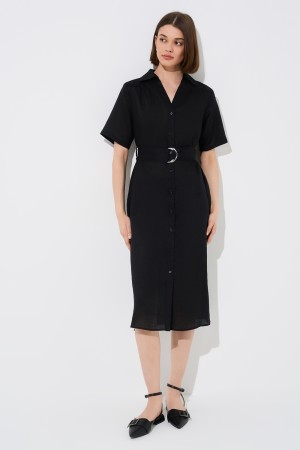 льняное платье фотография