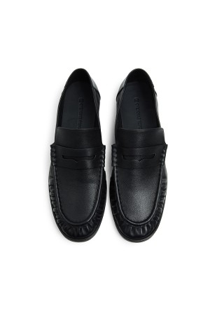 лоферы из натуральной кожи - женская обувь снежная королева 