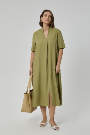 миди-платье - женские платья прямые 