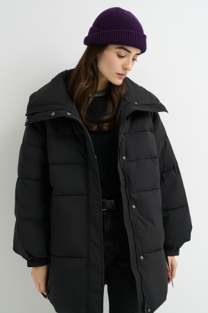 объемная зимняя куртка фотография