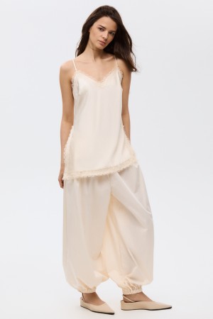 объемные брюки - женские брюки снежная королева 