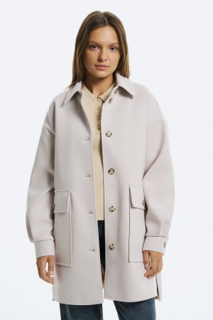 пальто-рубашка фотография