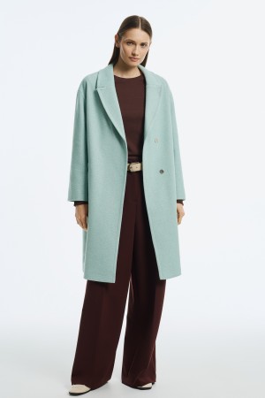 пальто с английским воротником - верхняя одежда