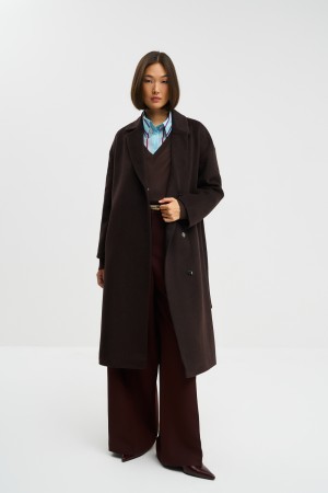 пальто с поясом - верхняя одежда снежная королева 