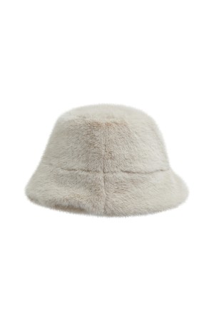 панама из искусственного меха фотография