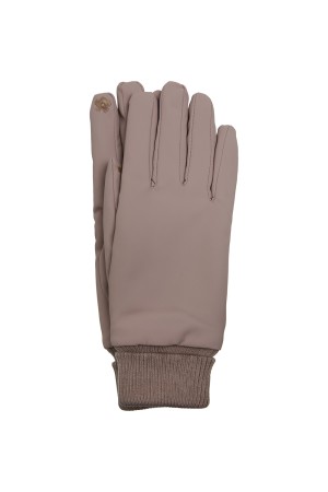 перчатки из искусственной кожи - женские перчатки и варежки бежевые 