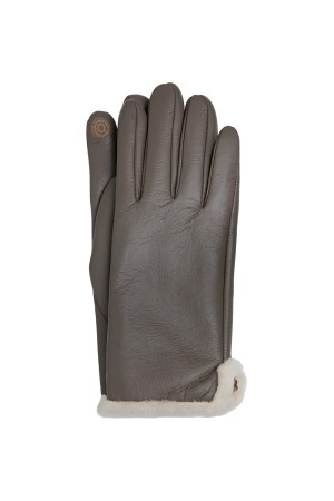 перчатки с меховой отделкой - женские перчатки и варежки меховые 