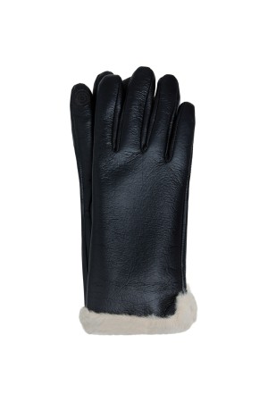 перчатки с меховой отделкой - женские перчатки и варежки меховые 