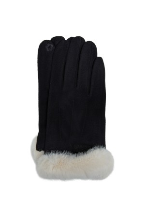 перчатки с меховой отделкой - женские перчатки и варежки нейлоновые 