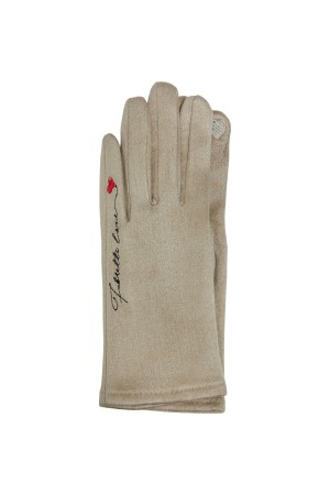 перчатки с надписью - женские перчатки и варежки эластановые 