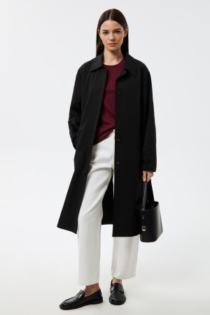 плащ с поясом фотография