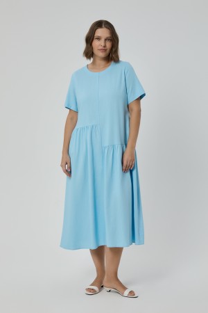 платье изо льна - женские платья прямые 