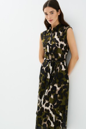 платье с анималистичным принтом - женская одежда, обувь и аксессуары российская 
