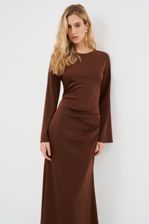 платье с драпировкой фотография