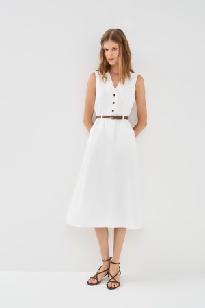 платье с ремнем фотография