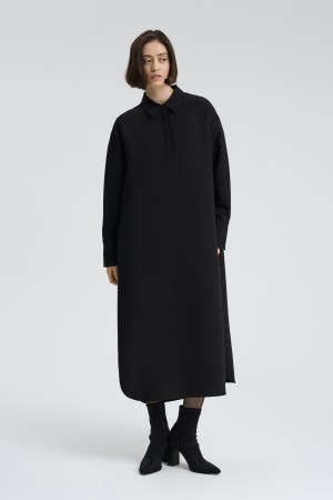 платье с ремнем - женские платья прямые 