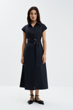 платье с ремнем фотография