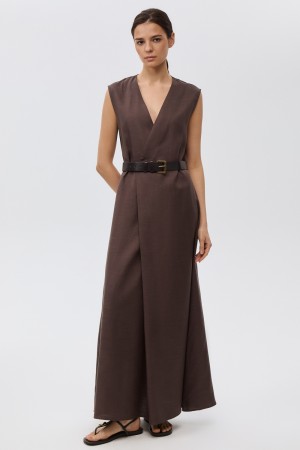 платье с ремнем фотография