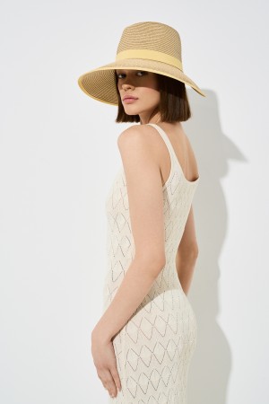 плетеная шляпа - женские головные уборы снежная королева 