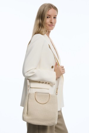 плетеная сумка фотография