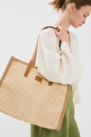 плетеная сумка фотография