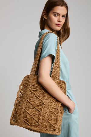 плетеная сумка - женские сумки и кошельки снежная королева 