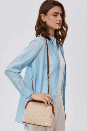 плетеная сумка - женские сумки и кошельки снежная королева 