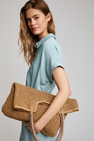 плетеная сумка - женские сумки и кошельки снежная королева 