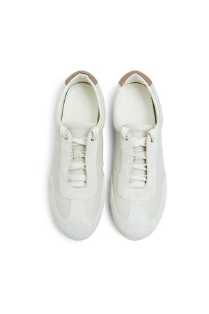 полуботинки из натуральной кожи - женская обувь молочная 