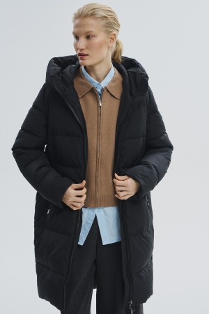 пуховик с капюшоном - куртки и пуховики