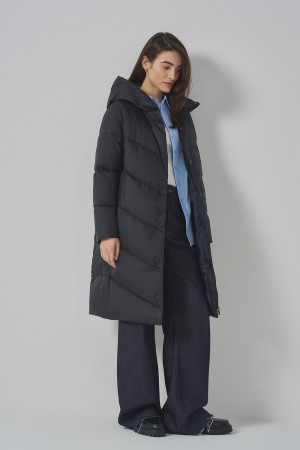 пуховое пальто фотография