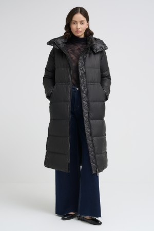 пуховое пальто фотография