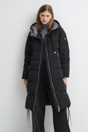 пуховое пальто фотография